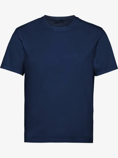Prada playera con logo bordado