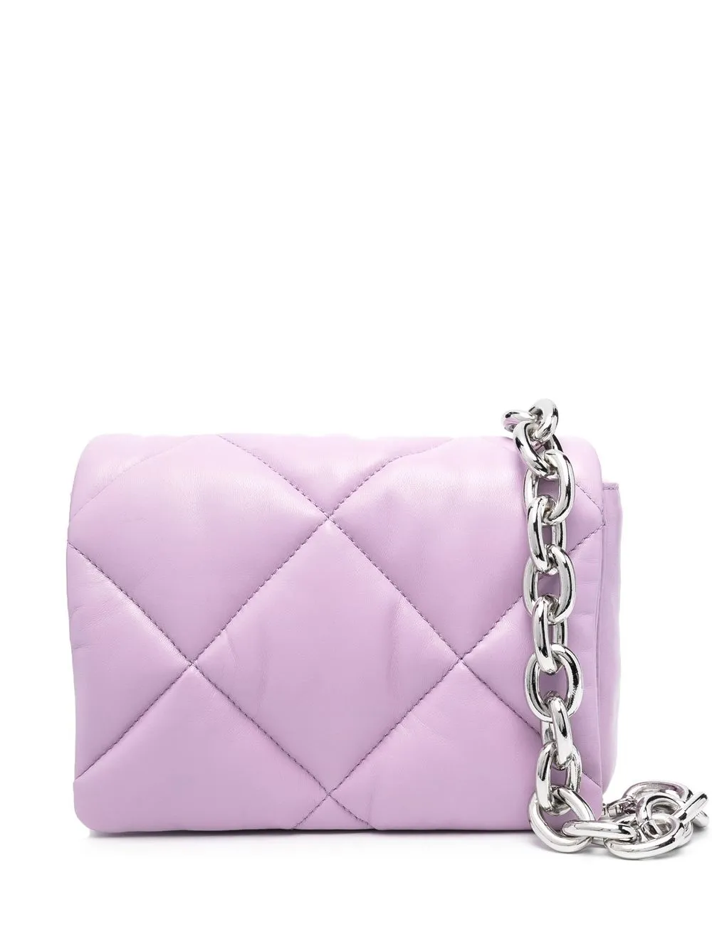 

STAND STUDIO tote Brynn con capitonado de rombos - Morado