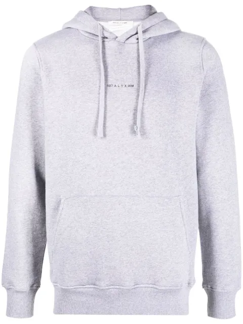 1017 ALYX 9SM logo-print cotton hoodie
