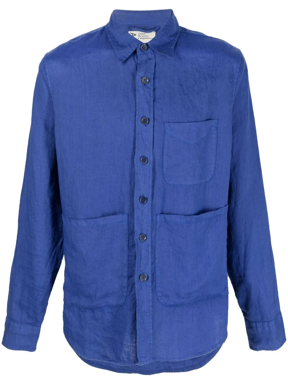 

ASPESI camisa con botones - Azul