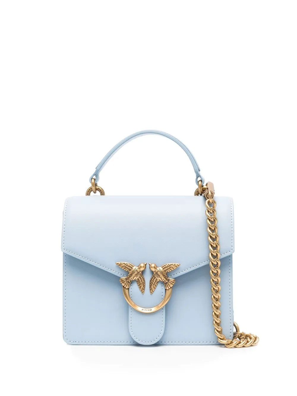 

PINKO Mini Love tote bag - Blue