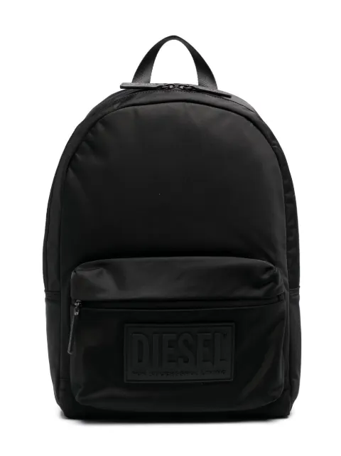 Diesel Kids شنطة ظهر بسحاب كامل وشارة شعار الماركة
