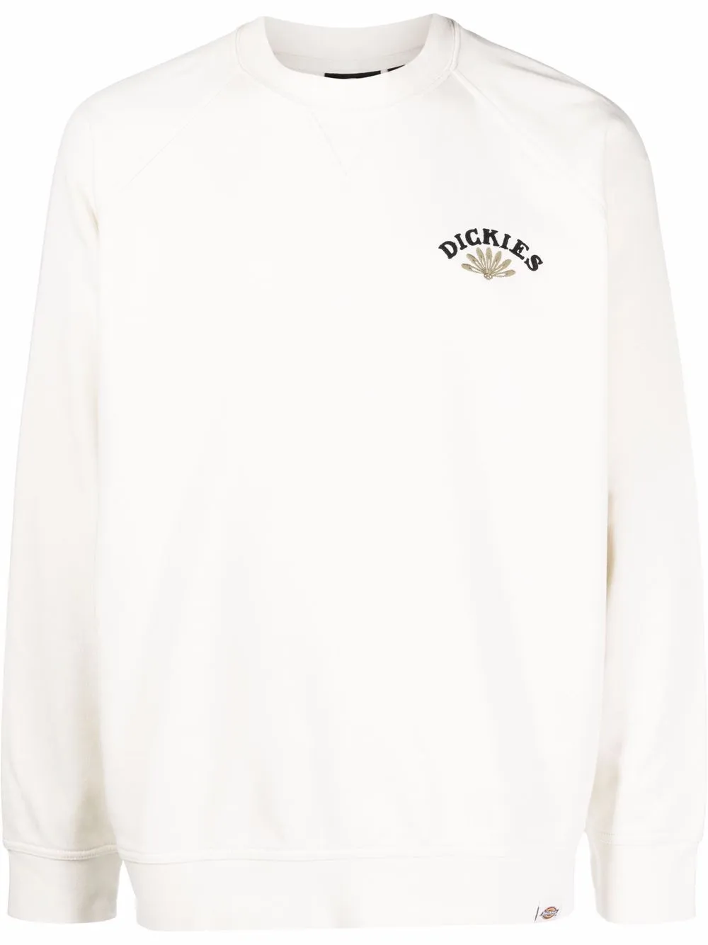 

Dickies Construct leopard-embroidered crew neck sweatshirt - Neutrals