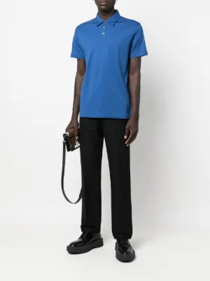 Tシャツ・カットソー ROBERTO COLLINA Men Polo Shirts RB10024 RB1010 Blue roberto collina Knitted polo shirt in gray