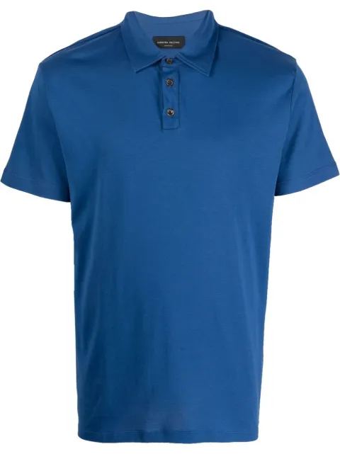 Roberto Collina short-sleeve cotton polo shirt