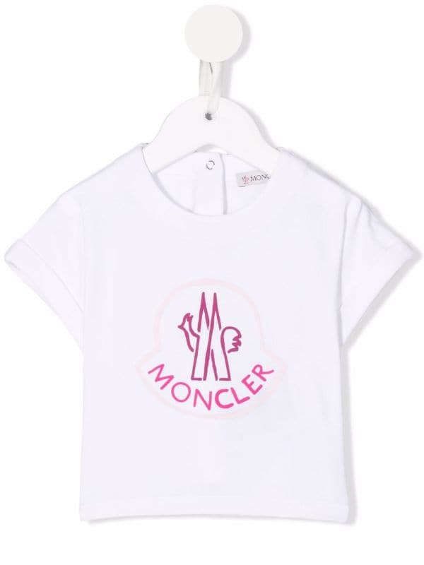 モンクレール・アンファン ロゴ Tシャツ