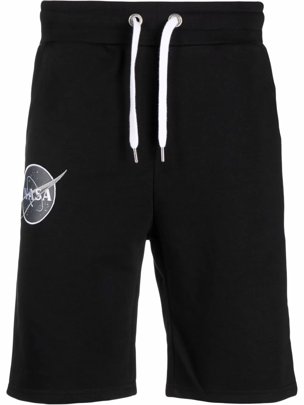 

Alpha Industries patch-detail track shorts - Black
