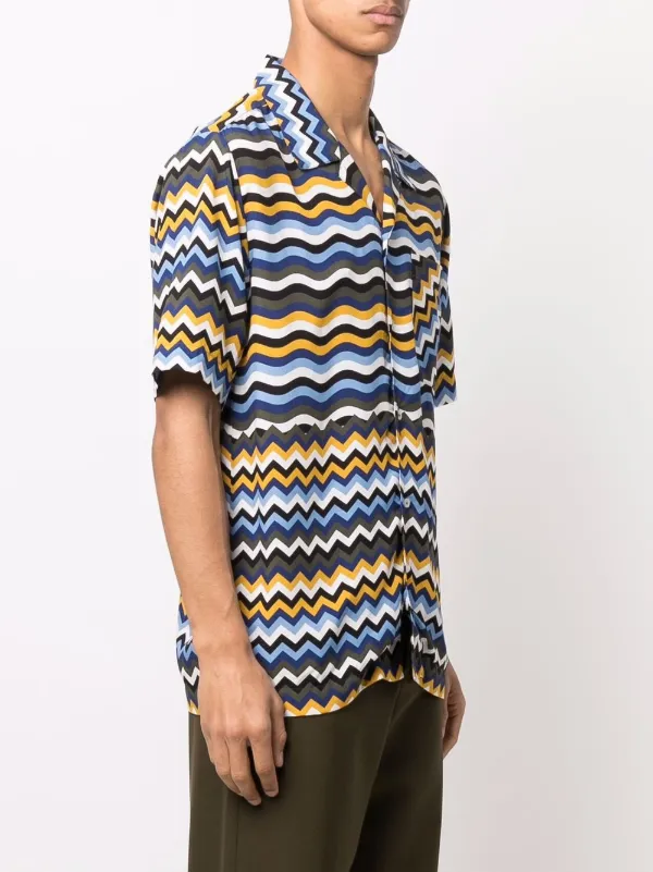 Missoni zigzag-print short-sleeve Shirt 