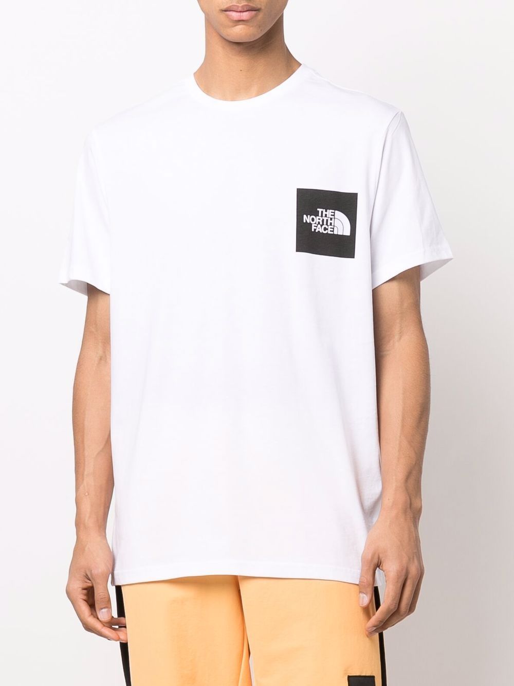 The North Face logo-print Cotton T-shirt - Farfetch