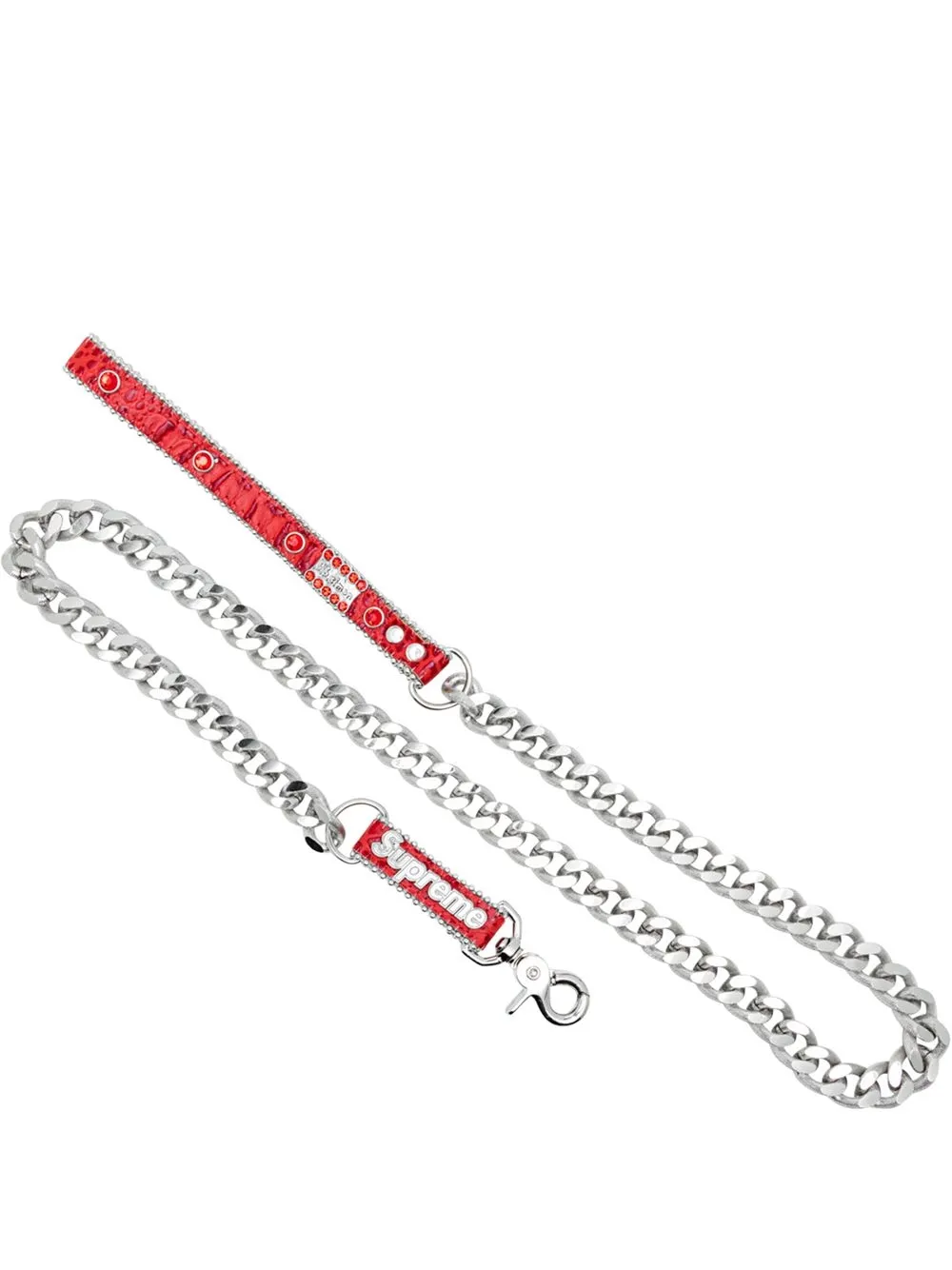 Supreme B.B. Simon Studded Dog Leash - Farfetch