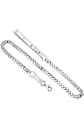 Supreme x B.B. Simon studded dog leash - Silver