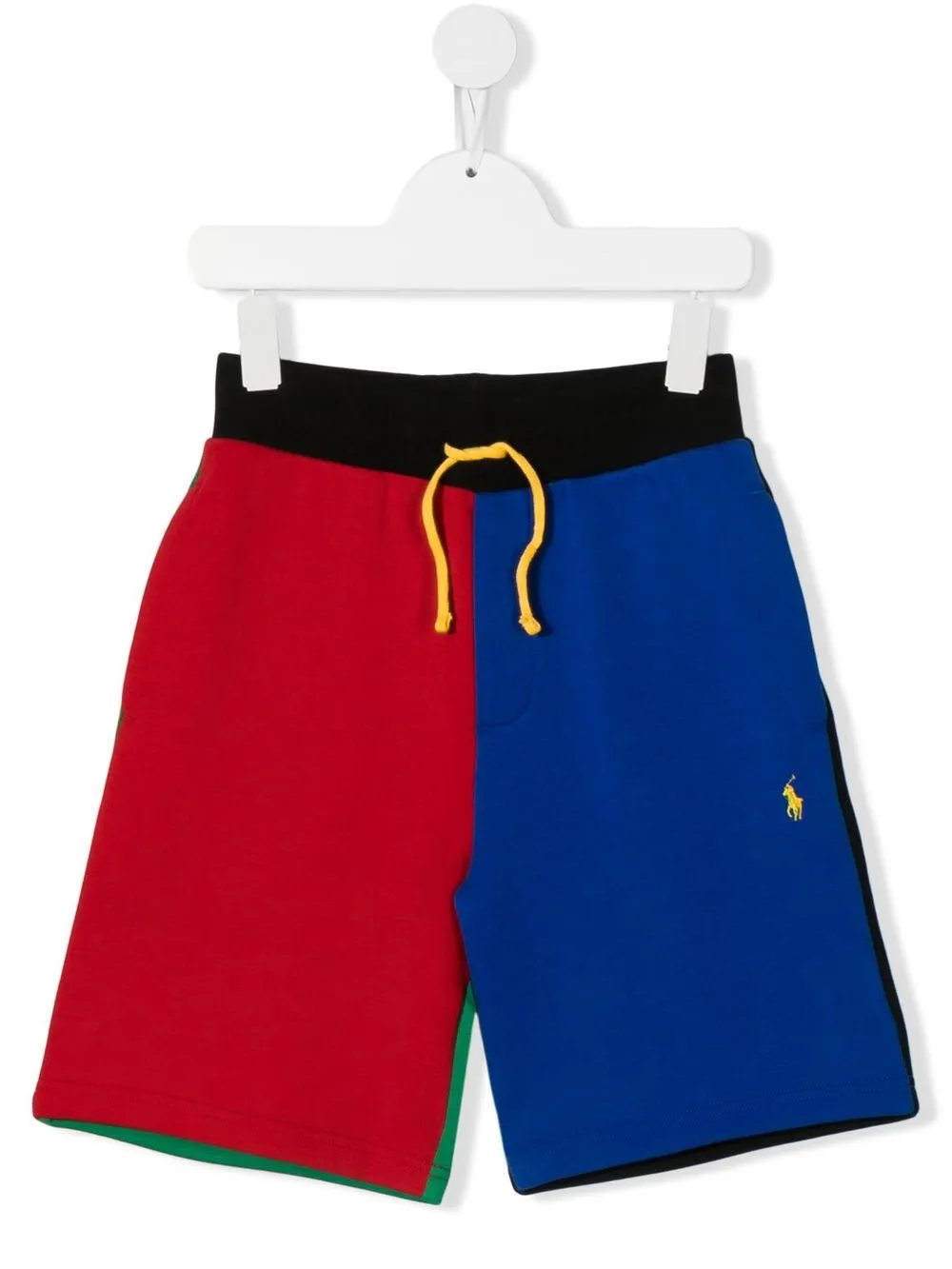 

Ralph Lauren Kids shorts con diseño color block - Negro