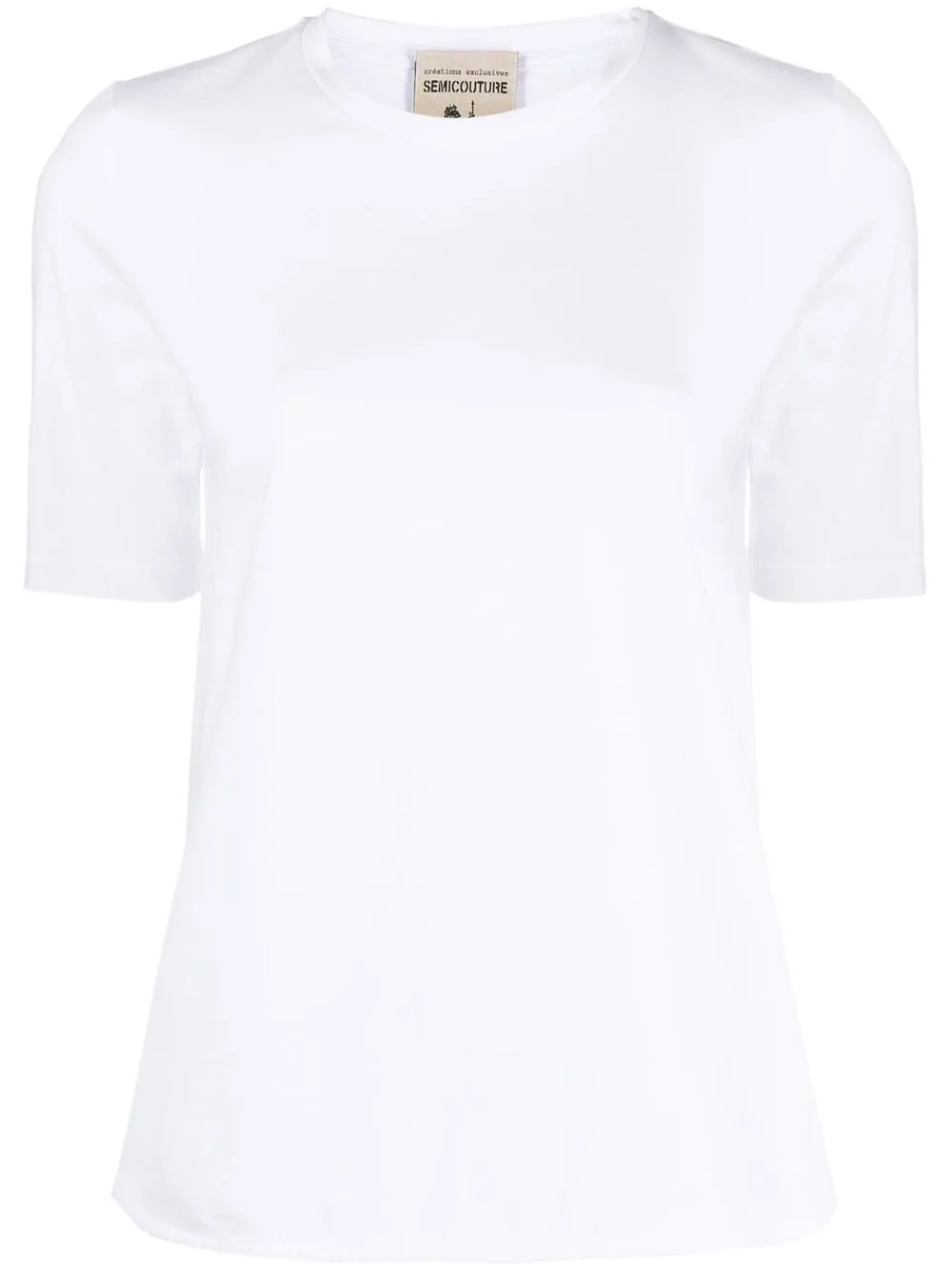 

Semicouture playera asimétrica - Blanco