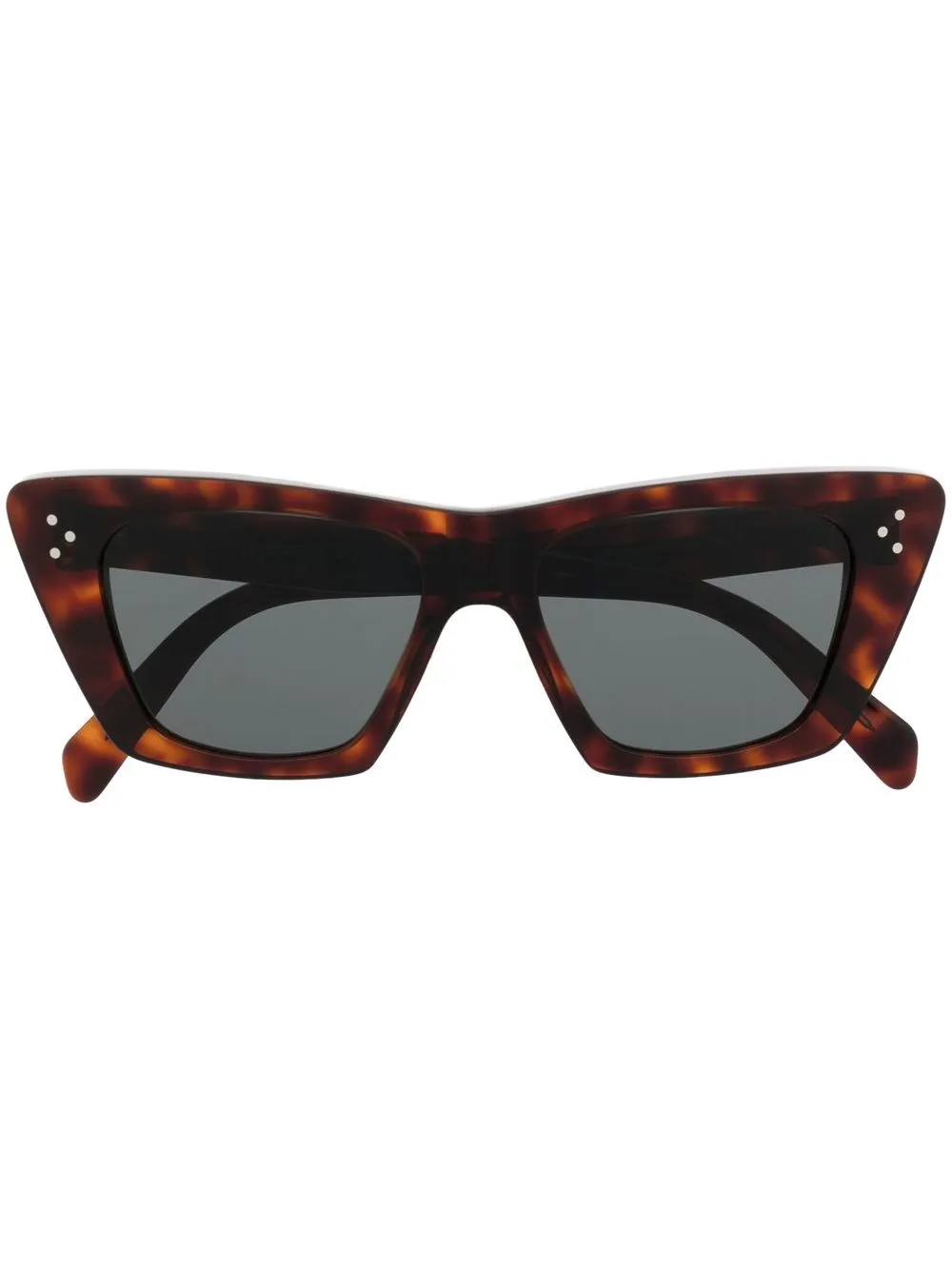 

Celine Eyewear cat-eye frame sunglasses - Brown