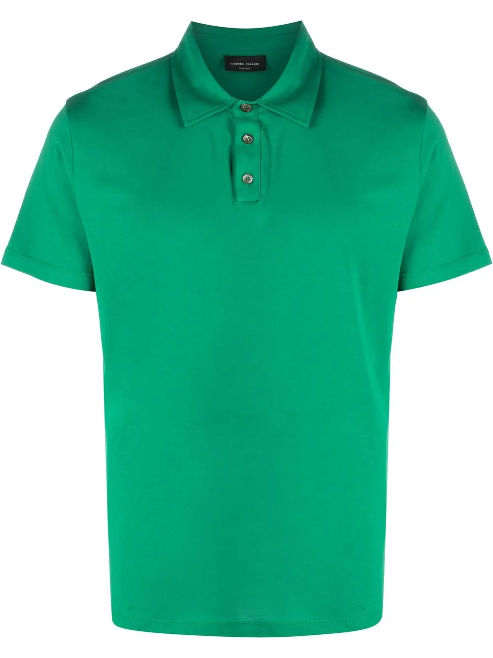 

Roberto Collina playera tipo polo de manga corta - Verde