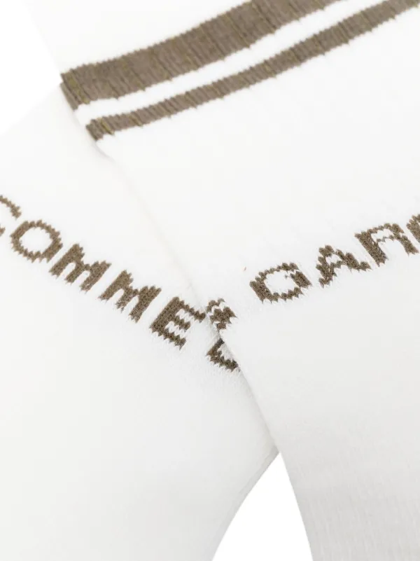 Comme Des Garçons Homme Plus ロゴ 靴下 - Farfetch