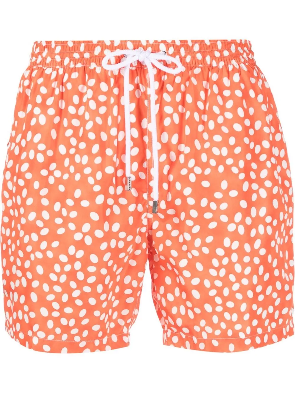 

Barba shorts de playa con logo estampado - Naranja