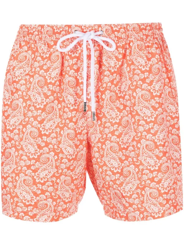 Barba paisley-print Swim Shorts - Farfetch