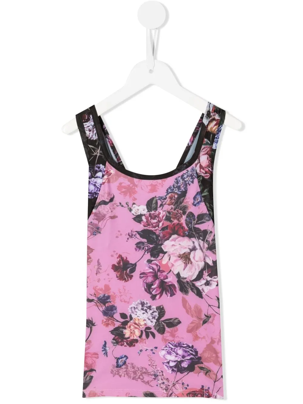 

MARCHESA NOTTE MINI floral-print sleeveless dress - Pink