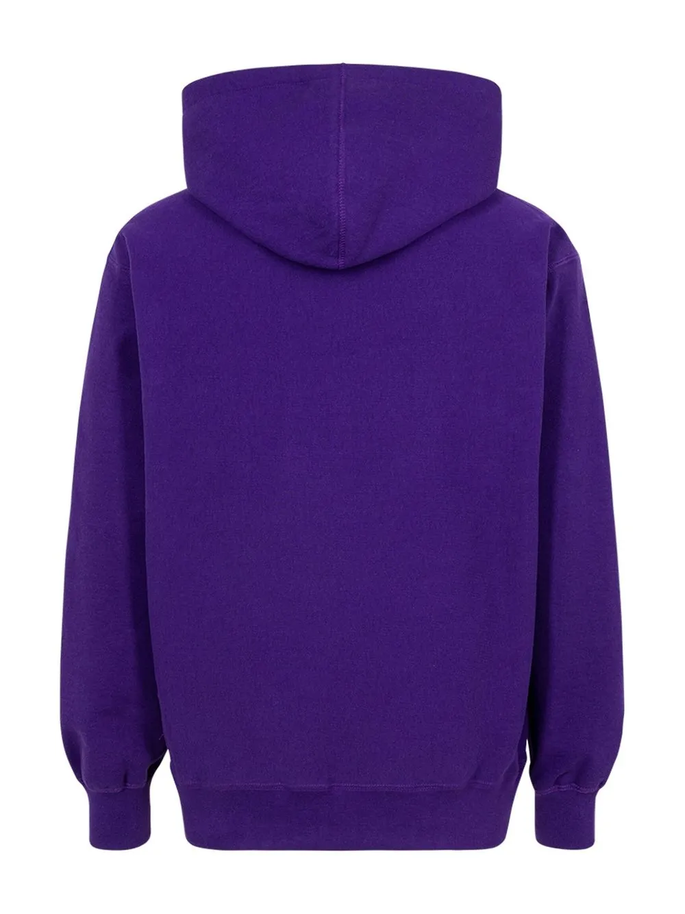 Supreme Hoodie met logo - Paars