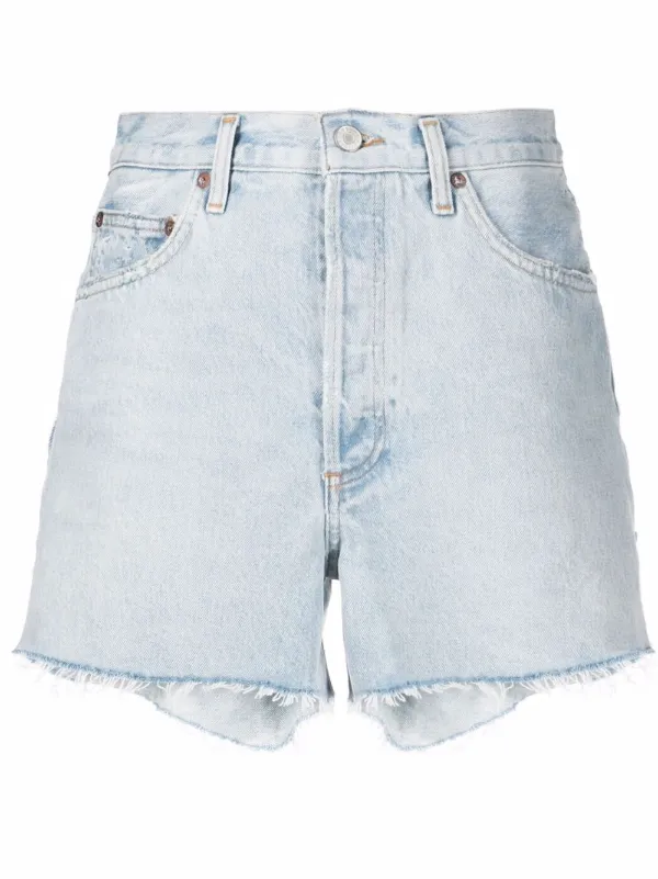 AGOLDE high-waist Denim Shorts - Farfetch