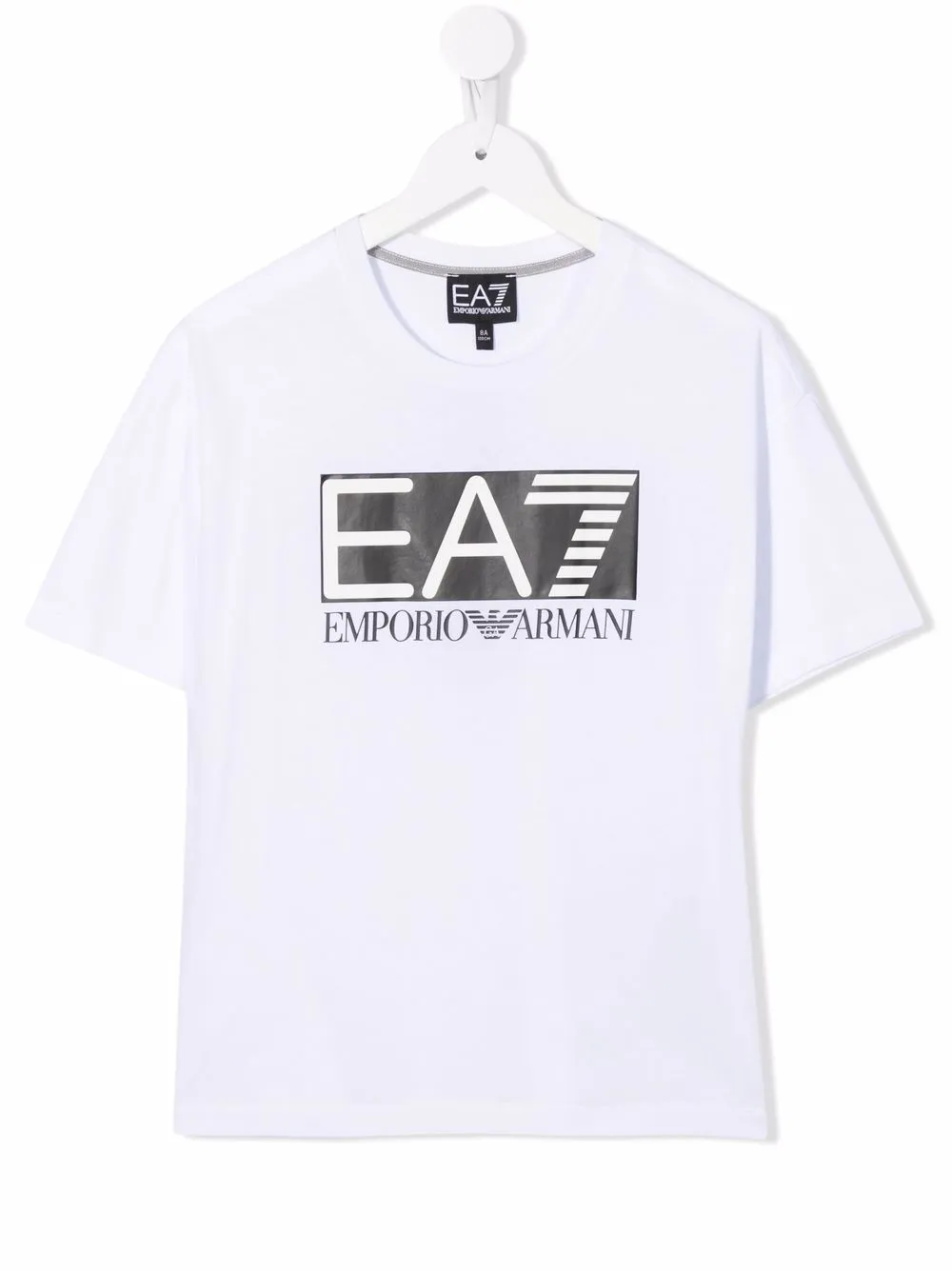 

Emporio Armani Kids logo-print short-sleeve T-shirt - White