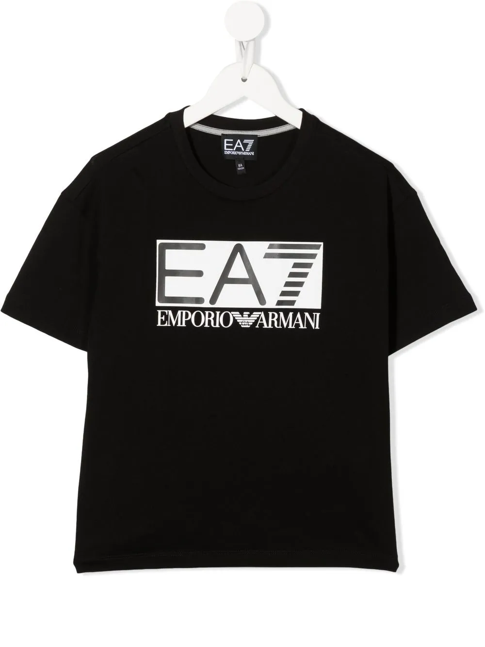 

Emporio Armani Kids logo-print short-sleeve T-shirt - Black