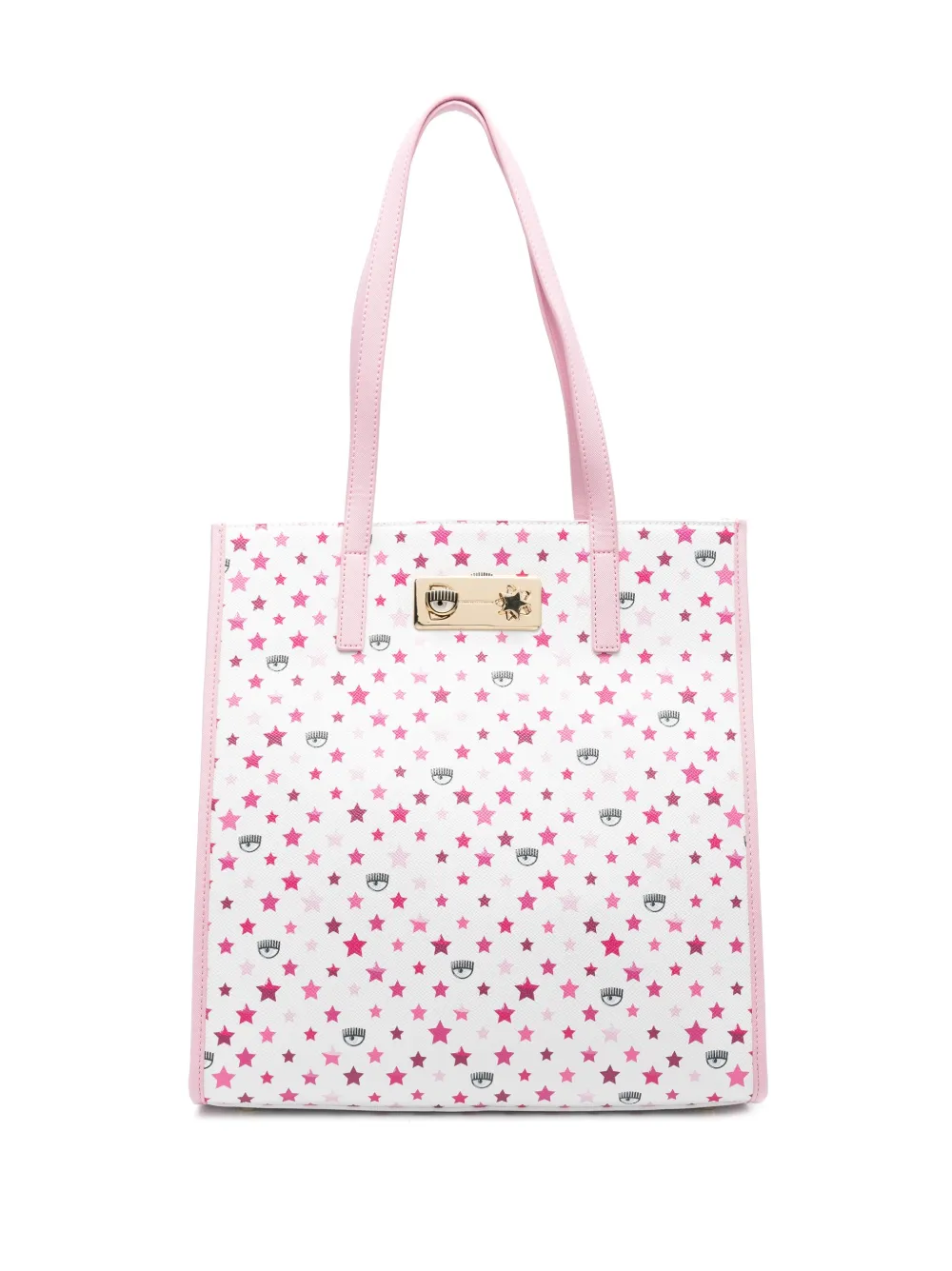 

Chiara Ferragni logo-print tote bag - White