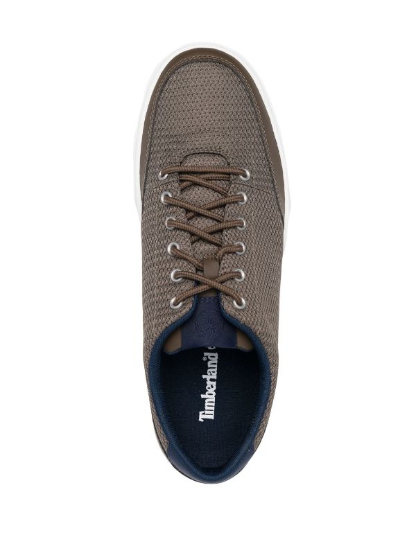 timberland low lace up sneakers