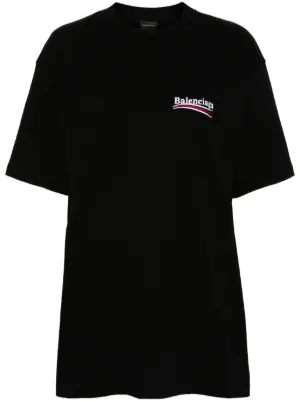 Balenciaga ロゴ Tシャツ | ブラック | FARFETCH JP