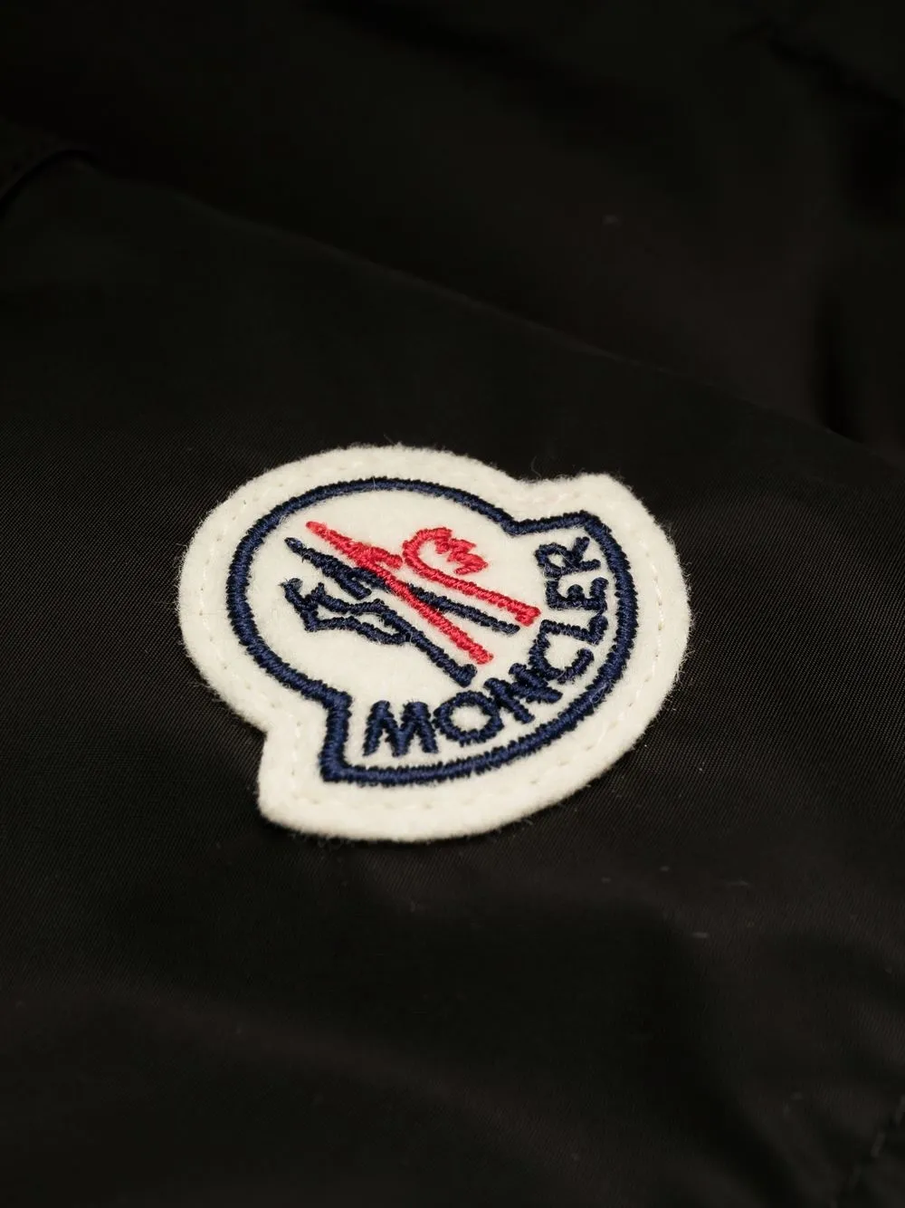  Moncler Logo-patch Swim Trunks - Black 