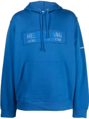 helmut lang beige moletom com capuz