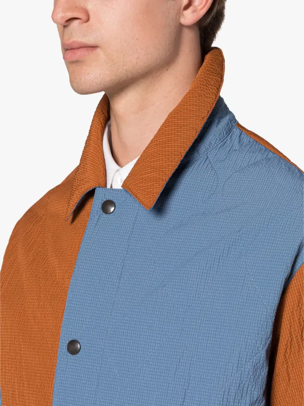 FUN TEEMING Color Block Coach Jacket