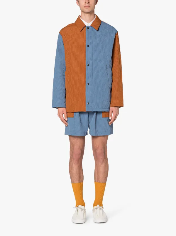 FUN TEEMING Color Block Coach Jacket