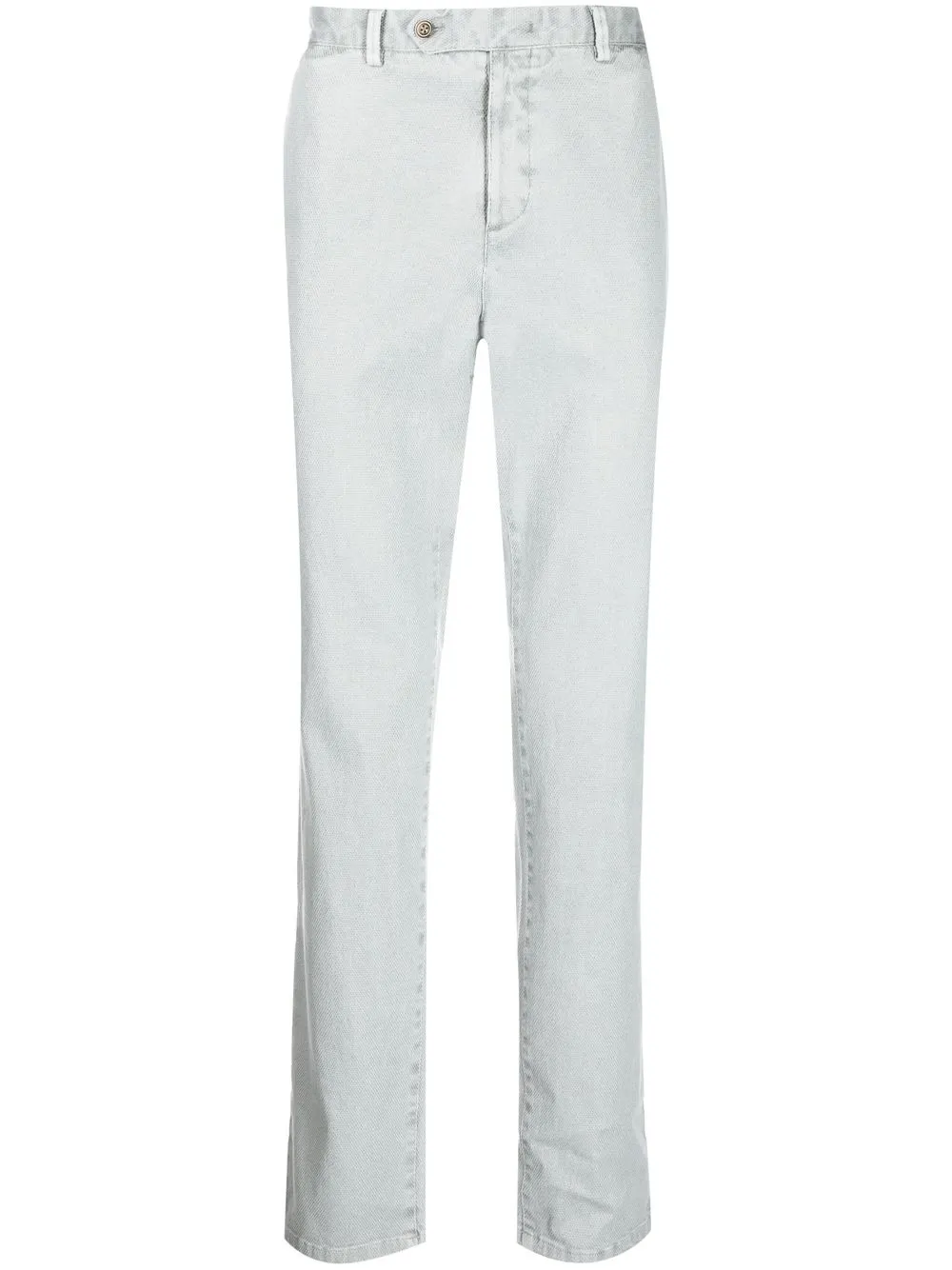 

Man On The Boon. dyed-effect chino trousers - Grey