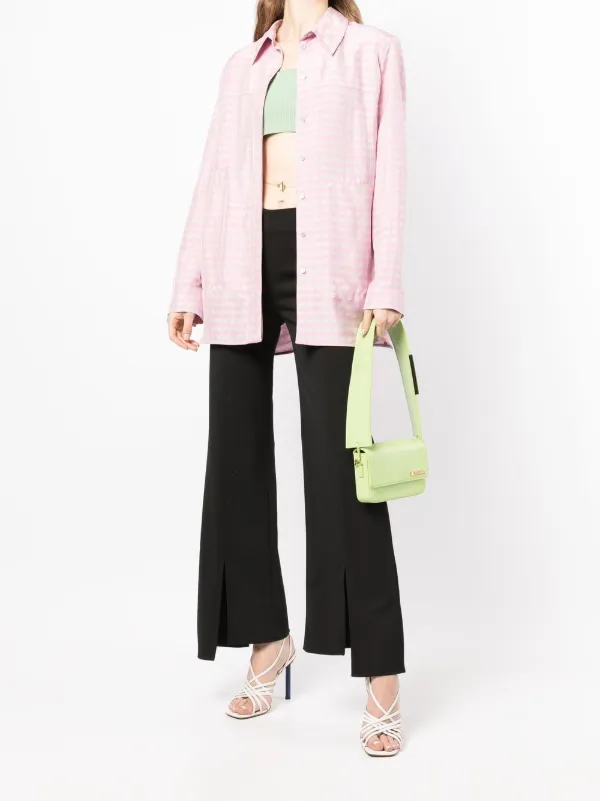 ブランド一覧 | ワールド オンラインストア Jacquemus check-print FARFETCH | Pink | Shirt ジャケット・アウター