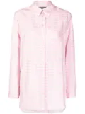 Jacquemus check-print shirt - Pink