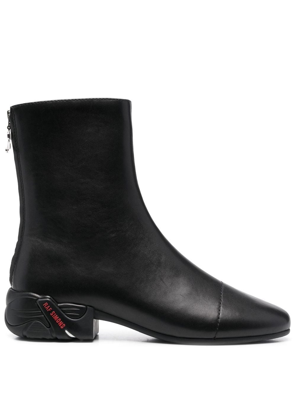 Image 1 of Raf Simons Solaris zip-up ankle boots