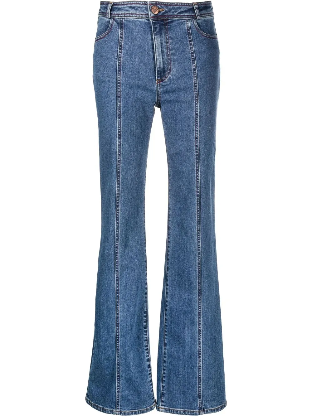 

See by Chloé high-waist flared jeans - Blue