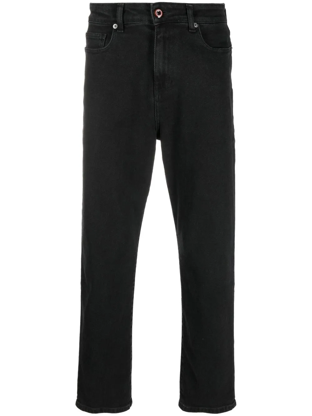 

Vision Of Super jeans tapered con pintura estampada - Negro