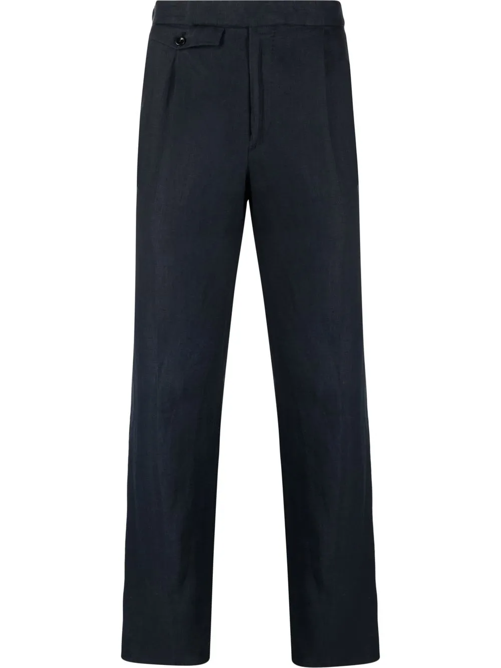 

Incotex pantalones con cierre descentrado - Azul