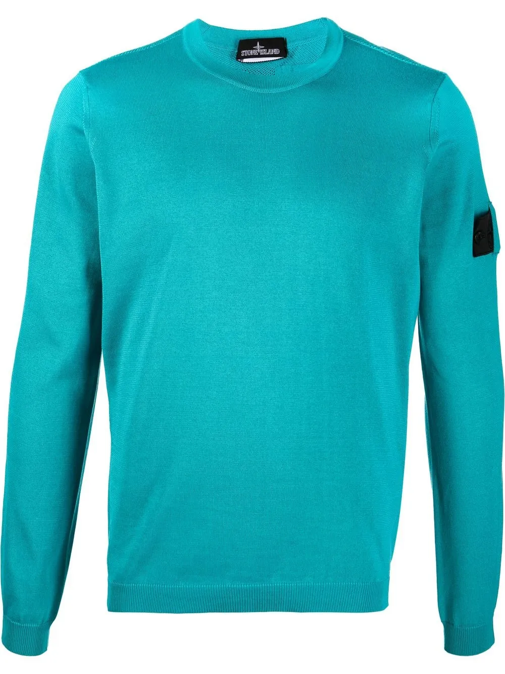 

Stone Island Shadow Project sudadera con parche del logo - Azul