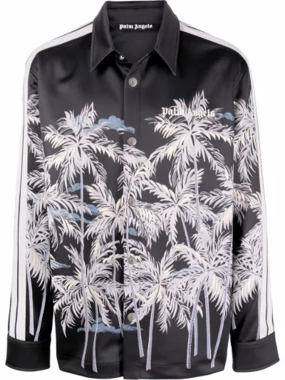 palm trees print shirt jacket | Palm 