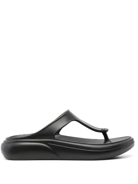 Stuart Weitzman open toe flip flops