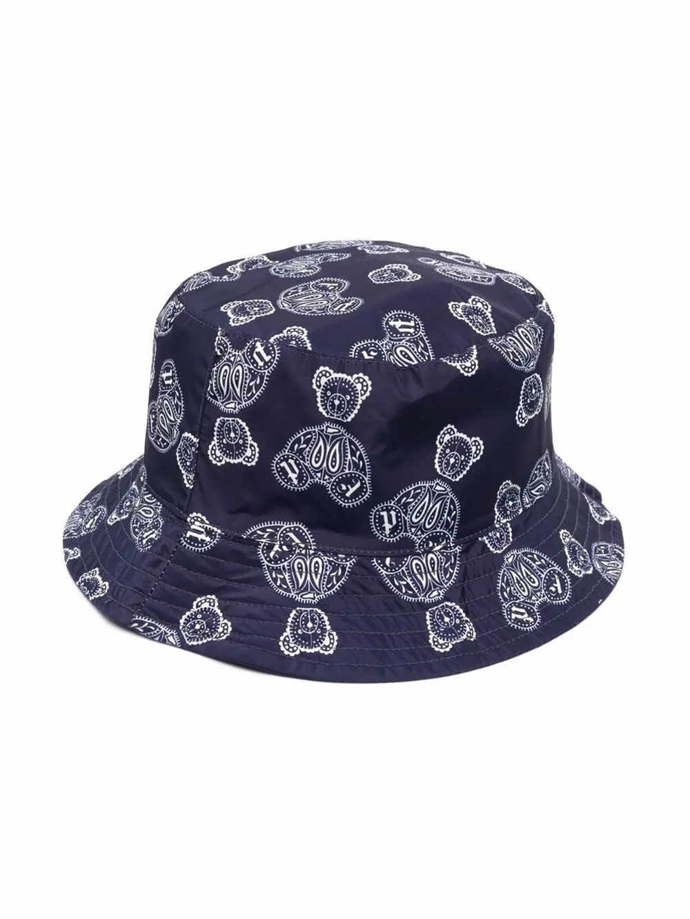 bear-print bucket hat | Palm Angels 