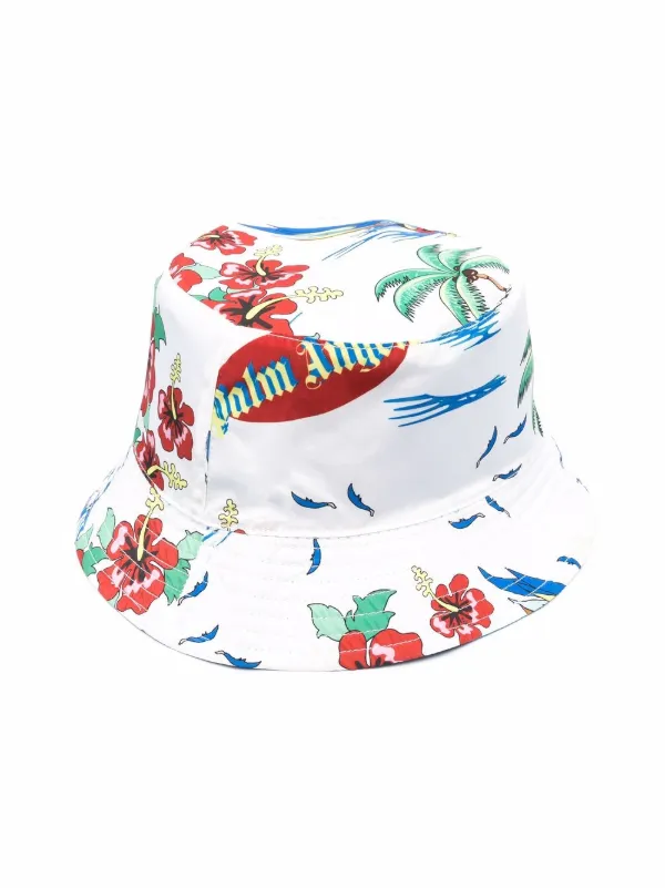Palm Angels Kids Tropical logo-print 