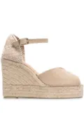 Castañer Bianca 115mm espadrilles - Neutrals