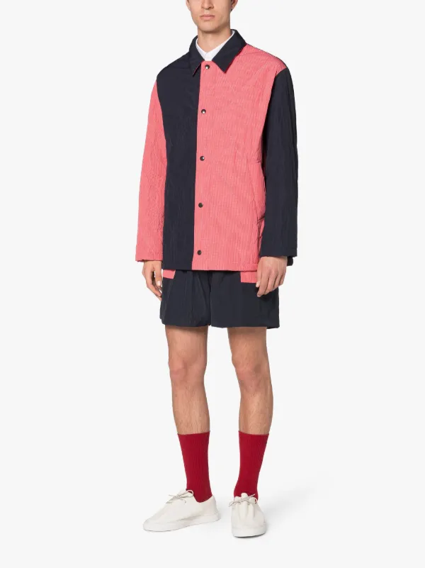 FUN TEEMING Color Block Coach Jacket