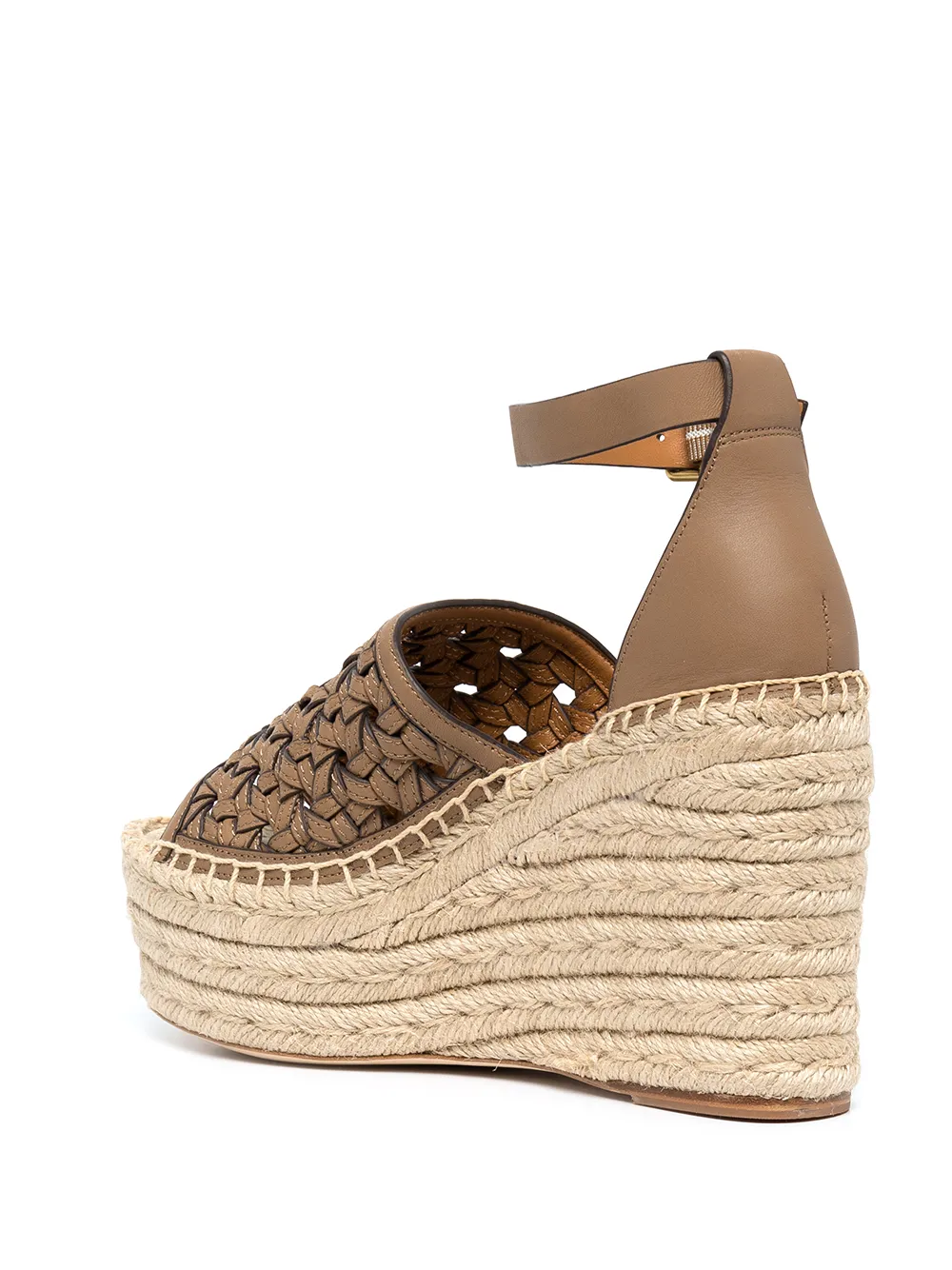 Tory burch best sale black espadrille wedges