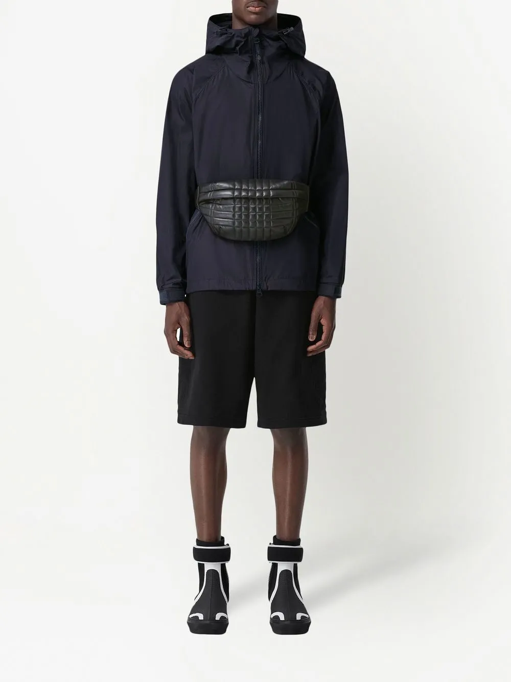 Burberry Jack met capuchon - Blauw